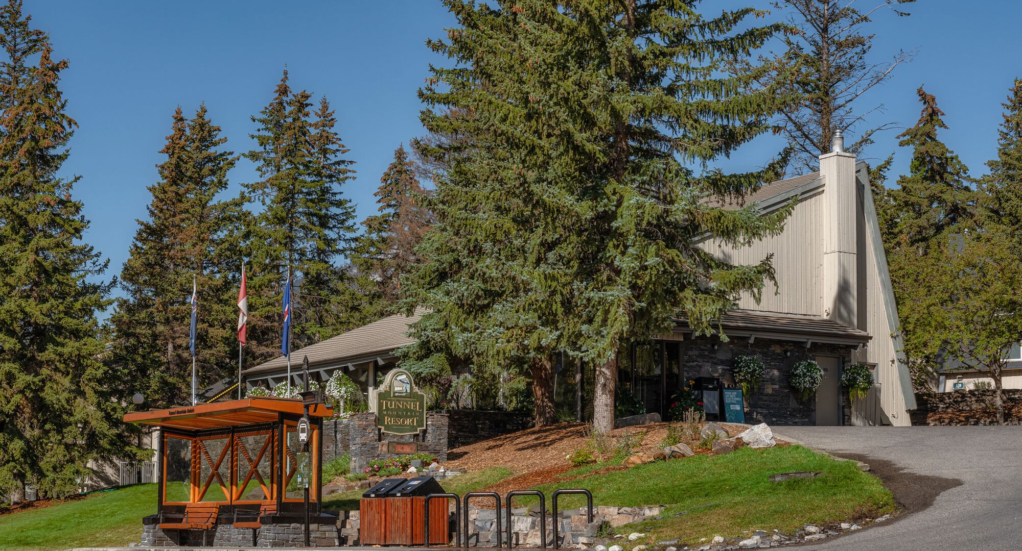 Summer in Banff at Tunnel Mountain Resort