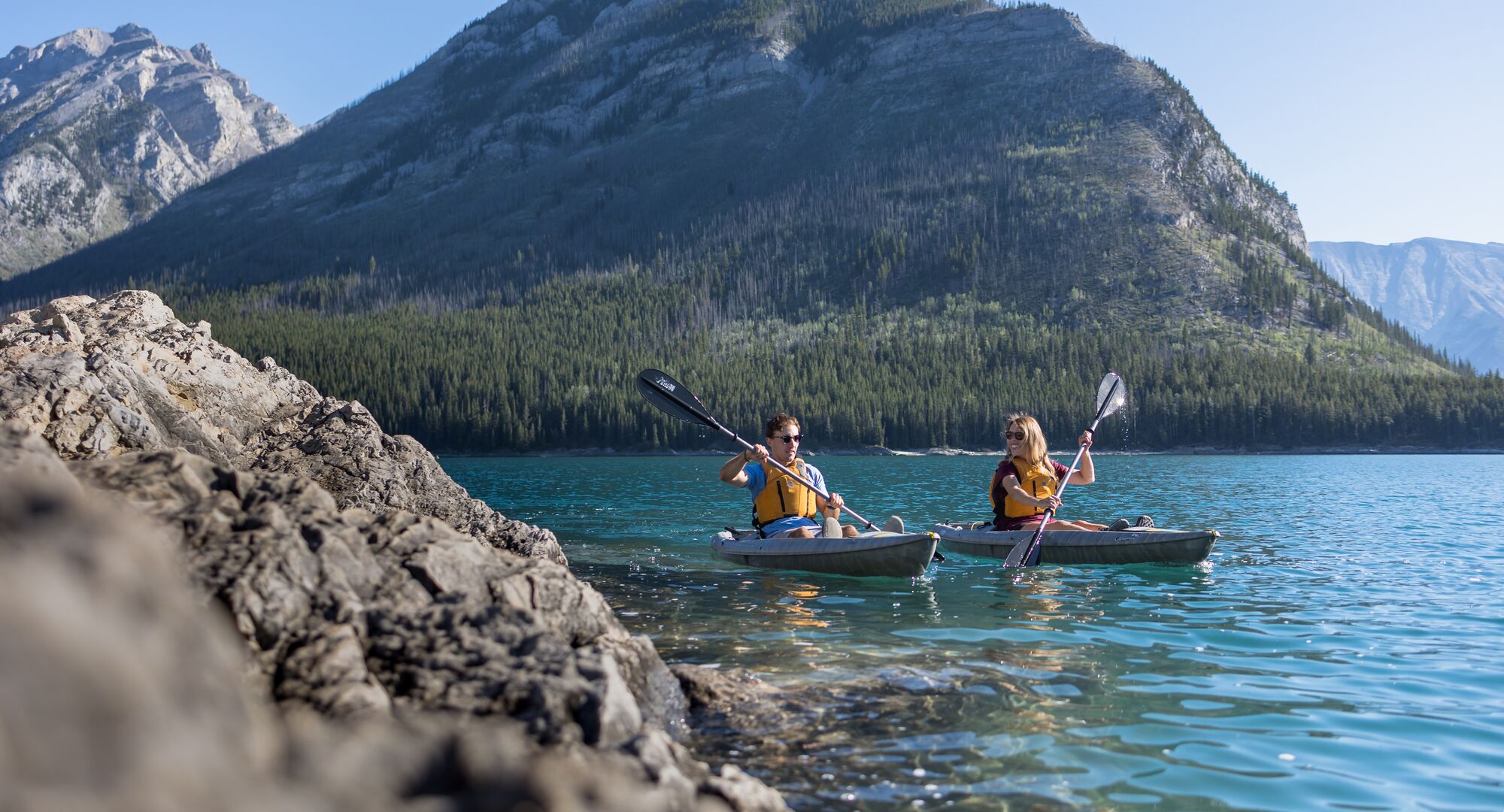 Paddle Lake Minnewanka
