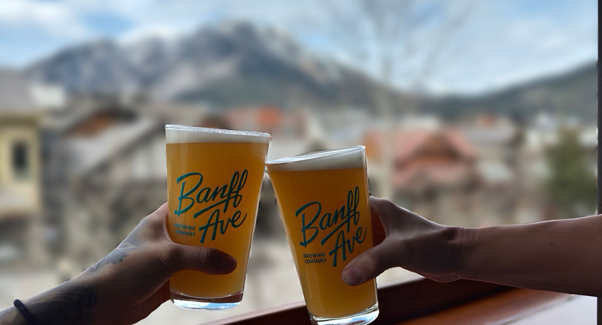 Crisp Beer on the Patio