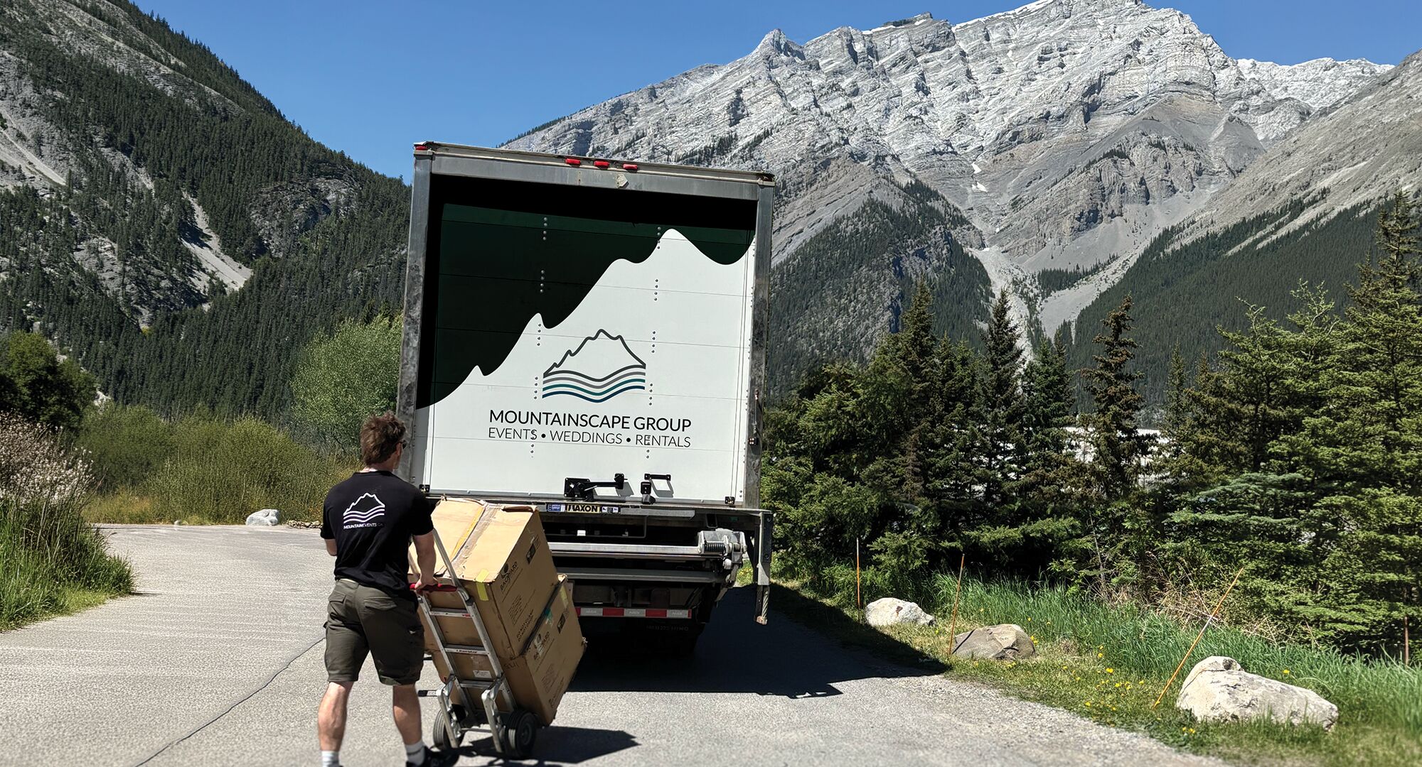 Supporting events in the Canadian Rockies