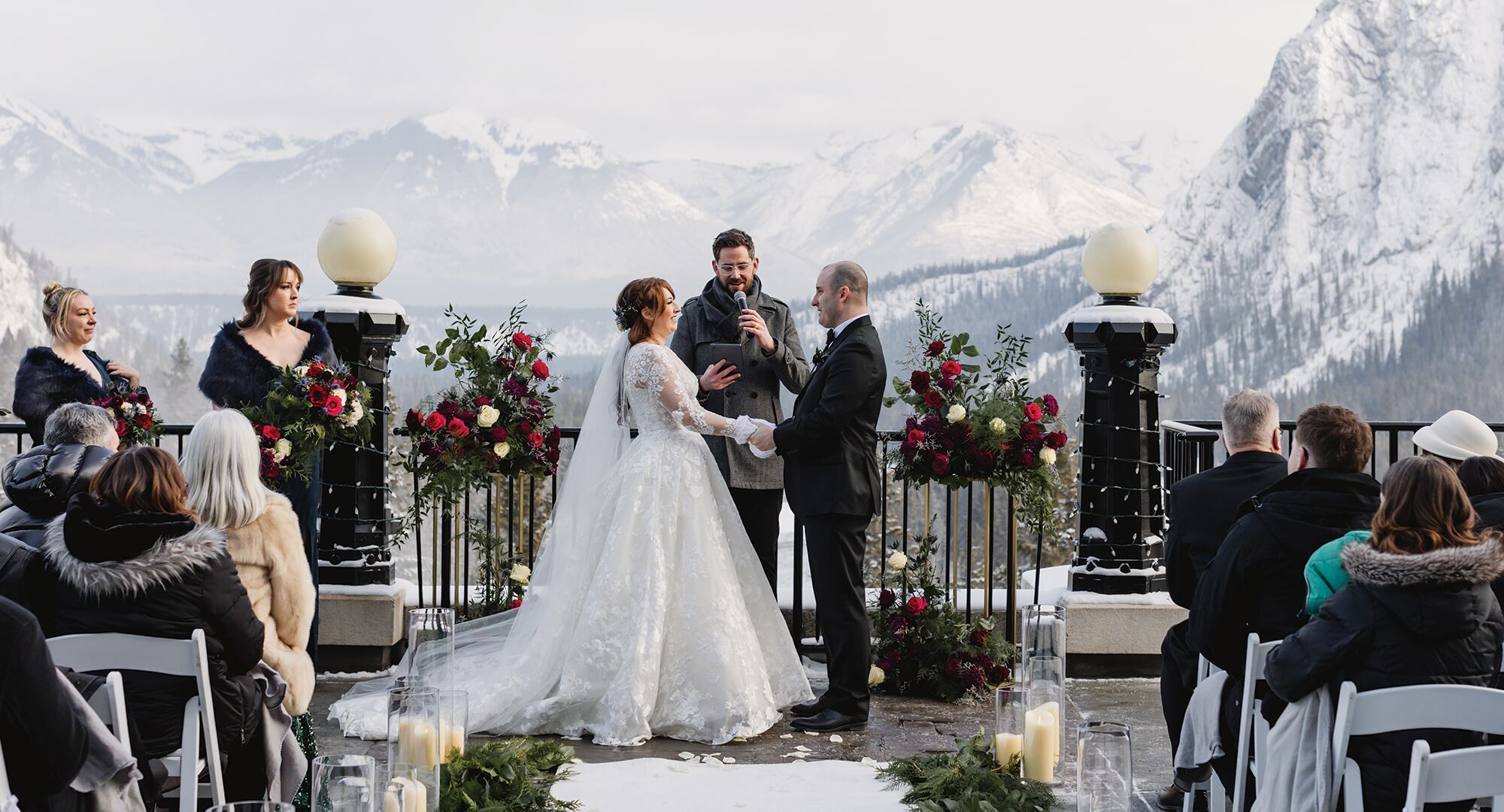 Weddings in Banff National Park organized by Mountainscape Weddings