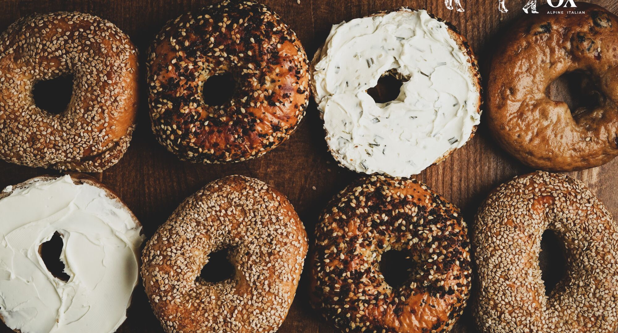 Variety of Bagels