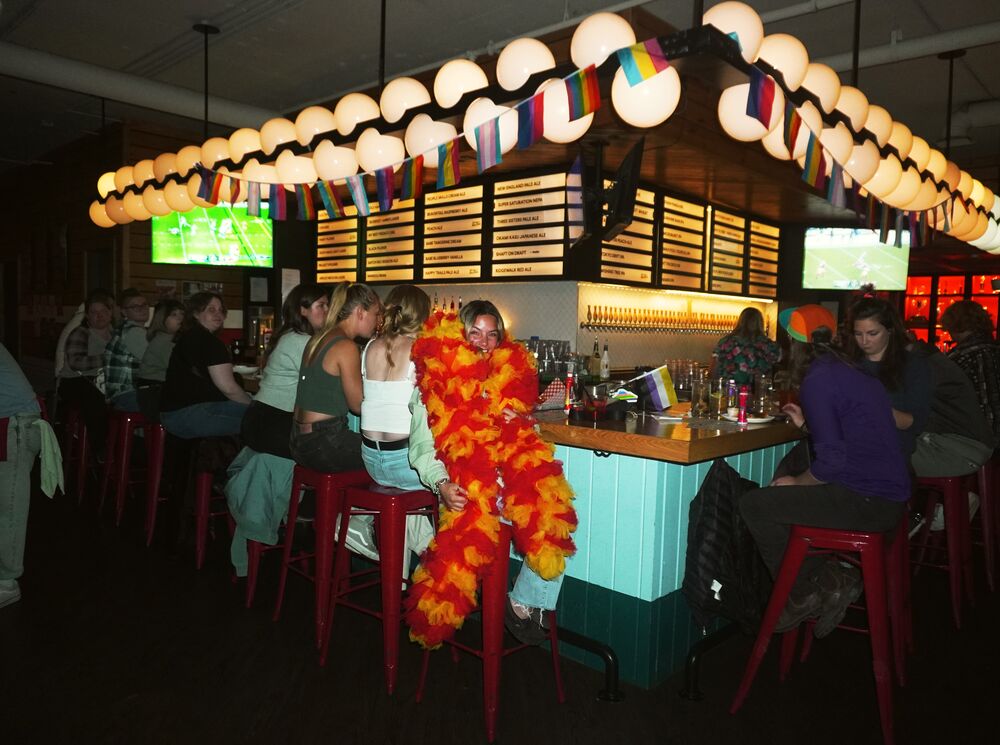 High Rollers bar during Banff Pride.