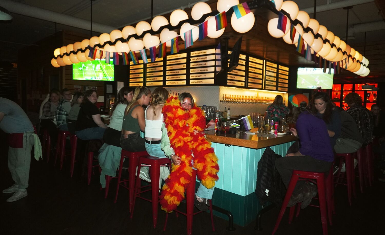High Rollers bar during Banff Pride.