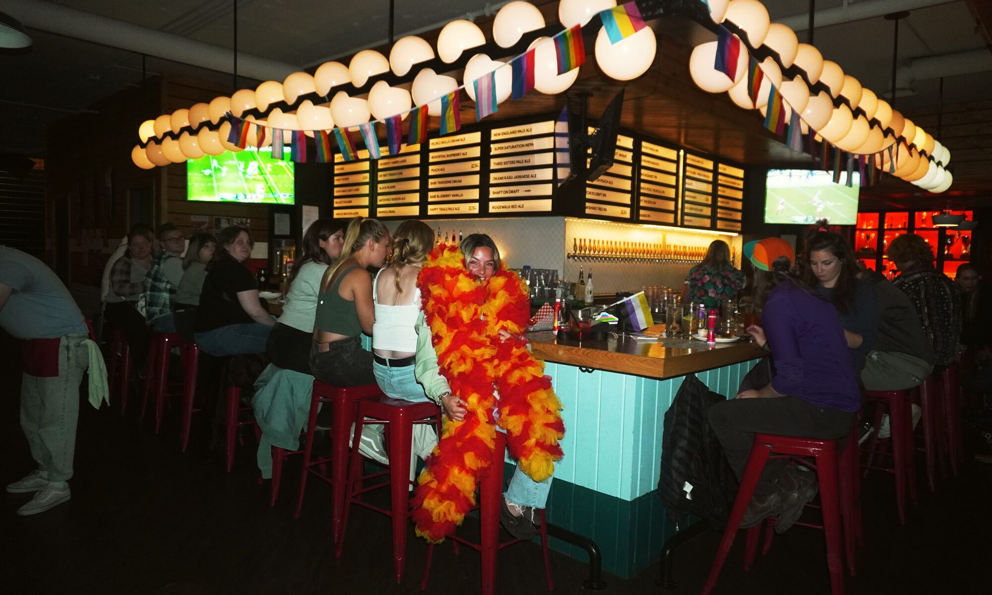 High Rollers bar during Banff Pride.