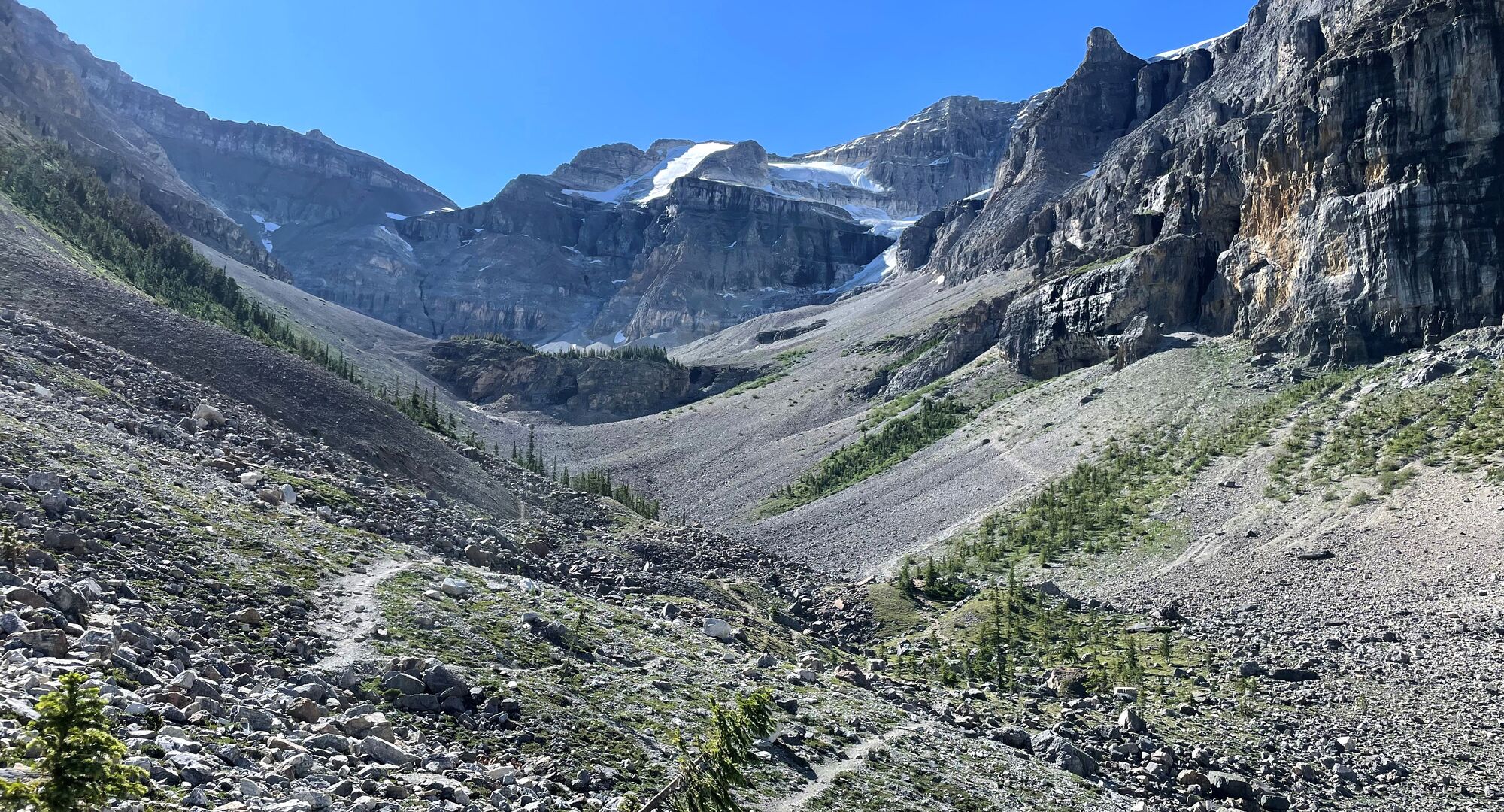 Stanley Glacier trail