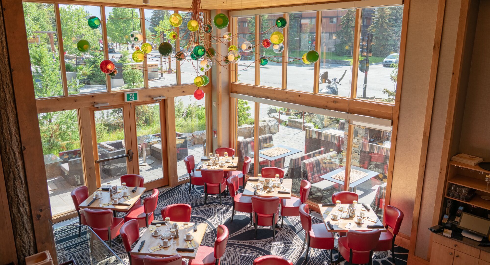 Pacini restaurant  at the Moose Hotel & Suites in Banff