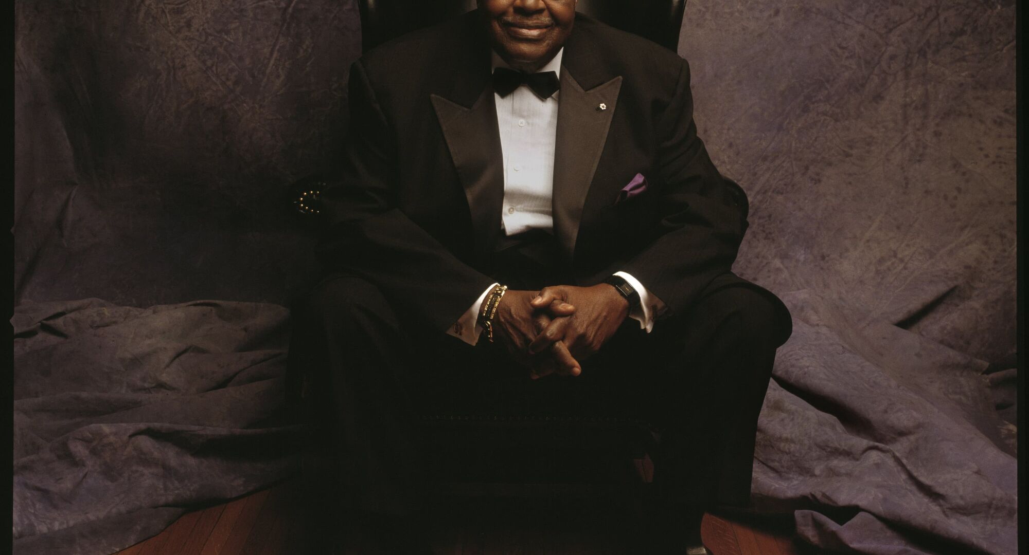 Oscar Peterson. Photo by Edward Gajdel.