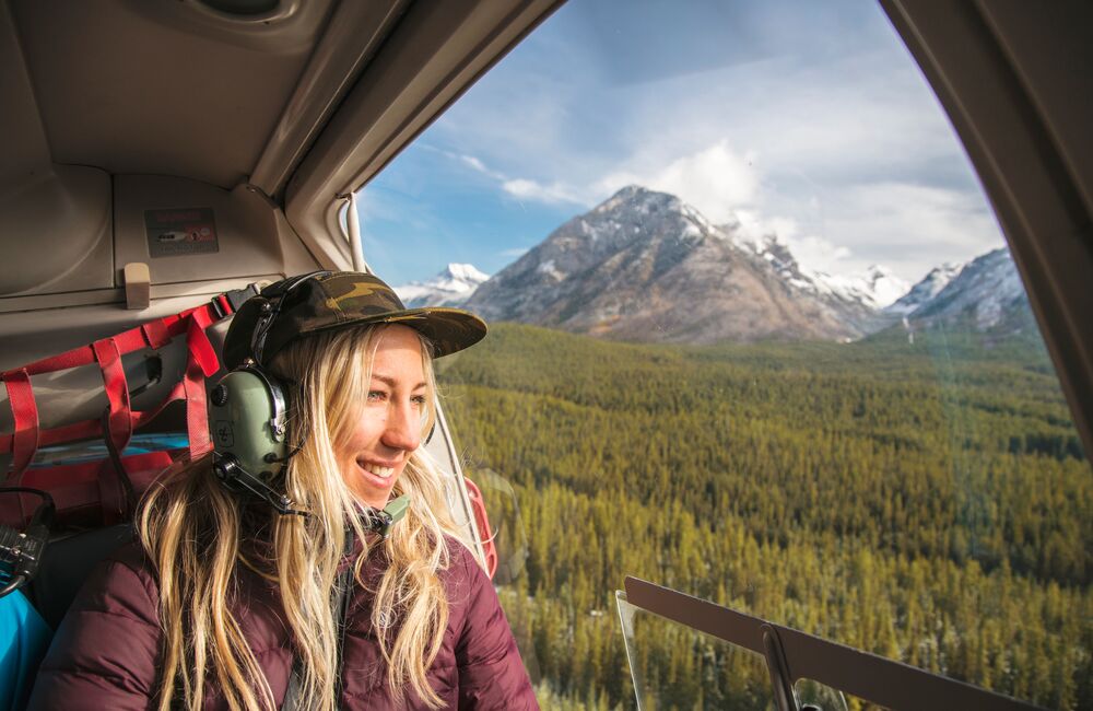Heli Adventure over the Canadian Rockies