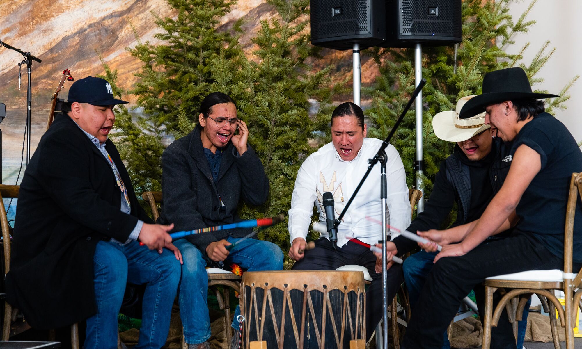 The Blackstone Singers share their music with SITE ISA attendees at Banff Centre