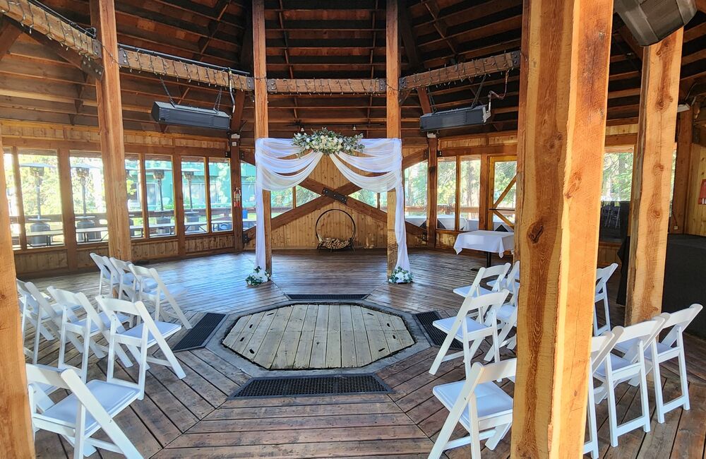 The Great Canadian Gazebo at Lake Louise Inn