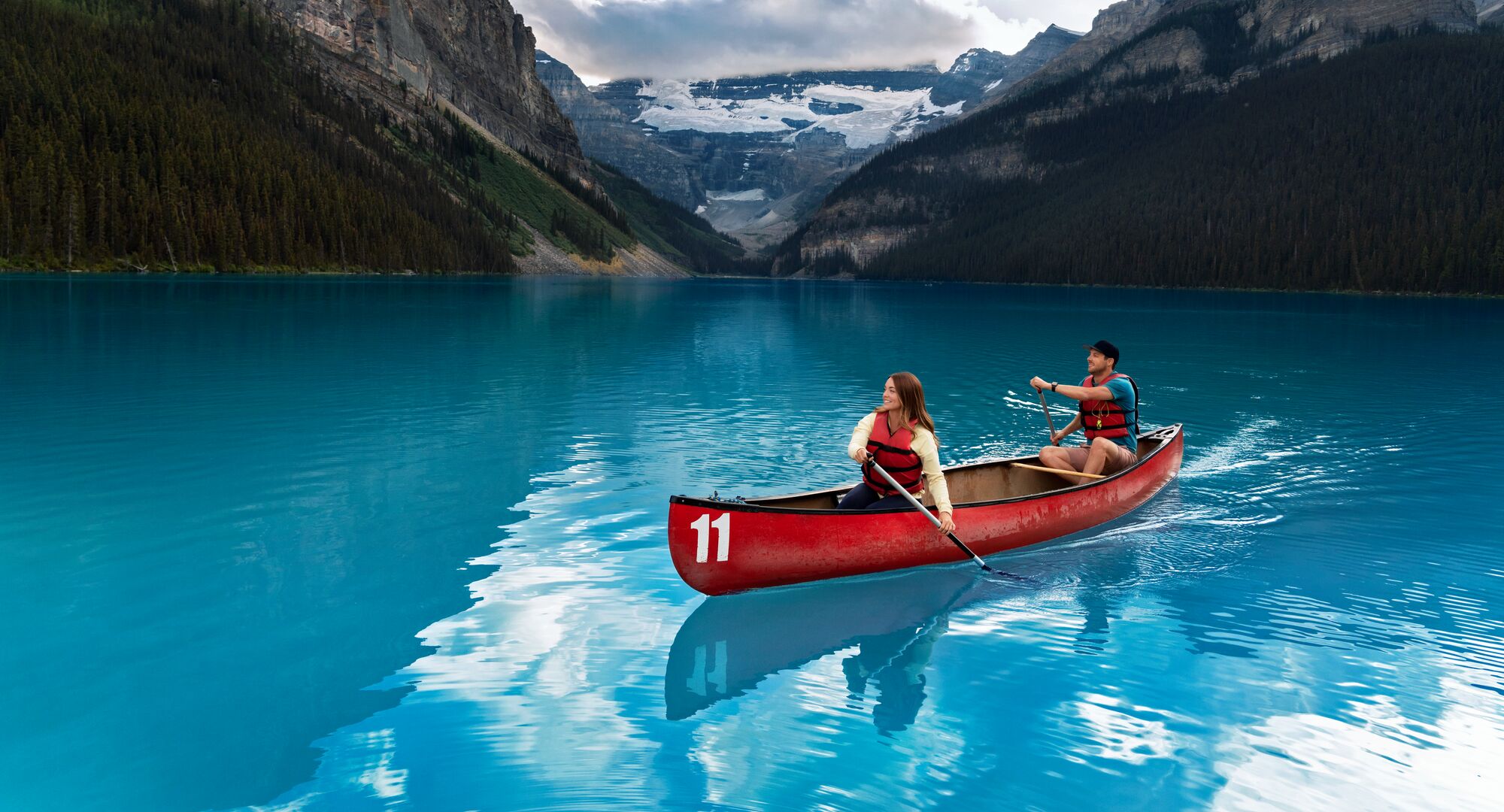 Canoe Lake Louise Banff Lake Louise Tourism