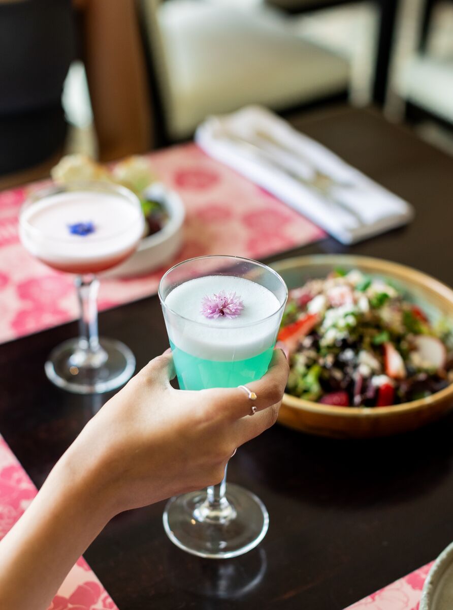 Food and drinks are served at The Primrose