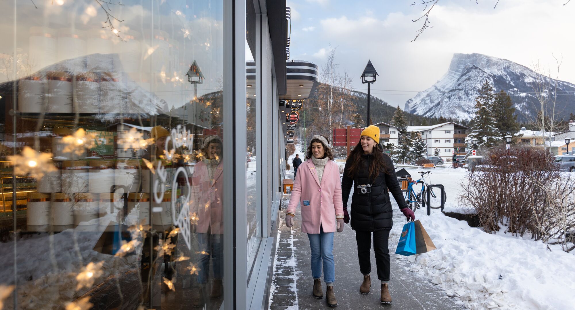 Shopping in Winter