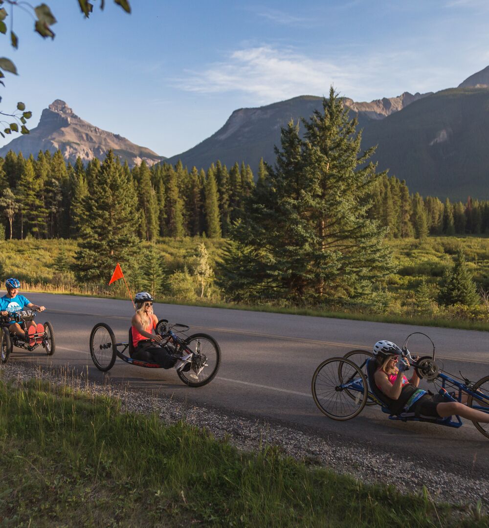 Road Cycling on the Bow Valley Parkway