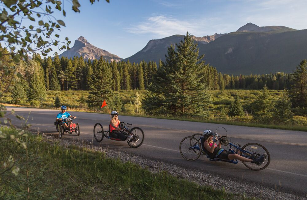 Road Cycling on the Bow Valley Parkway