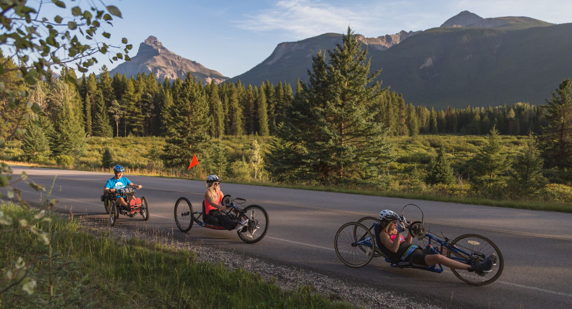 Road Cycling on the Bow Valley Parkway