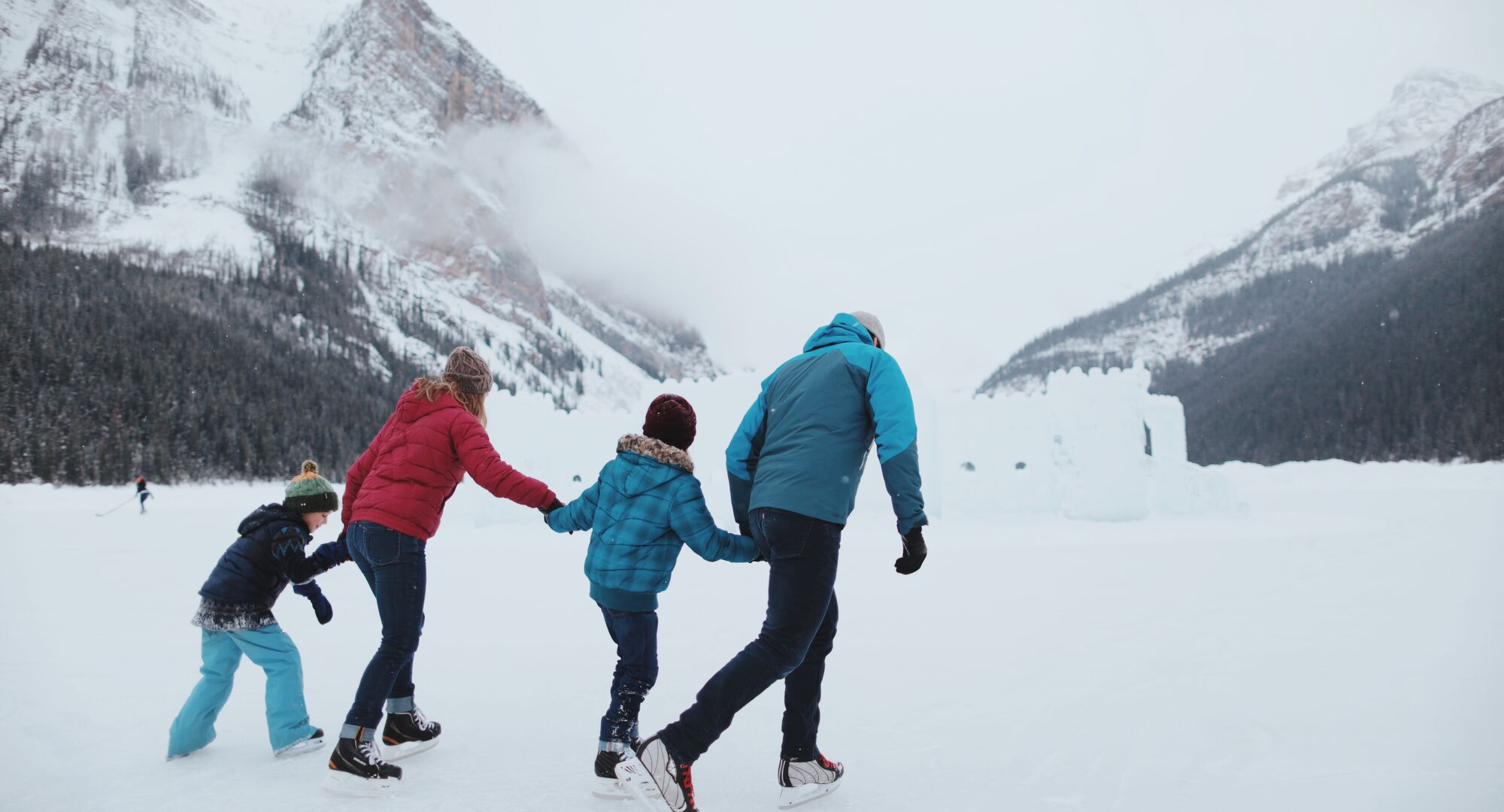 Ice Skating  Canada's Alberta