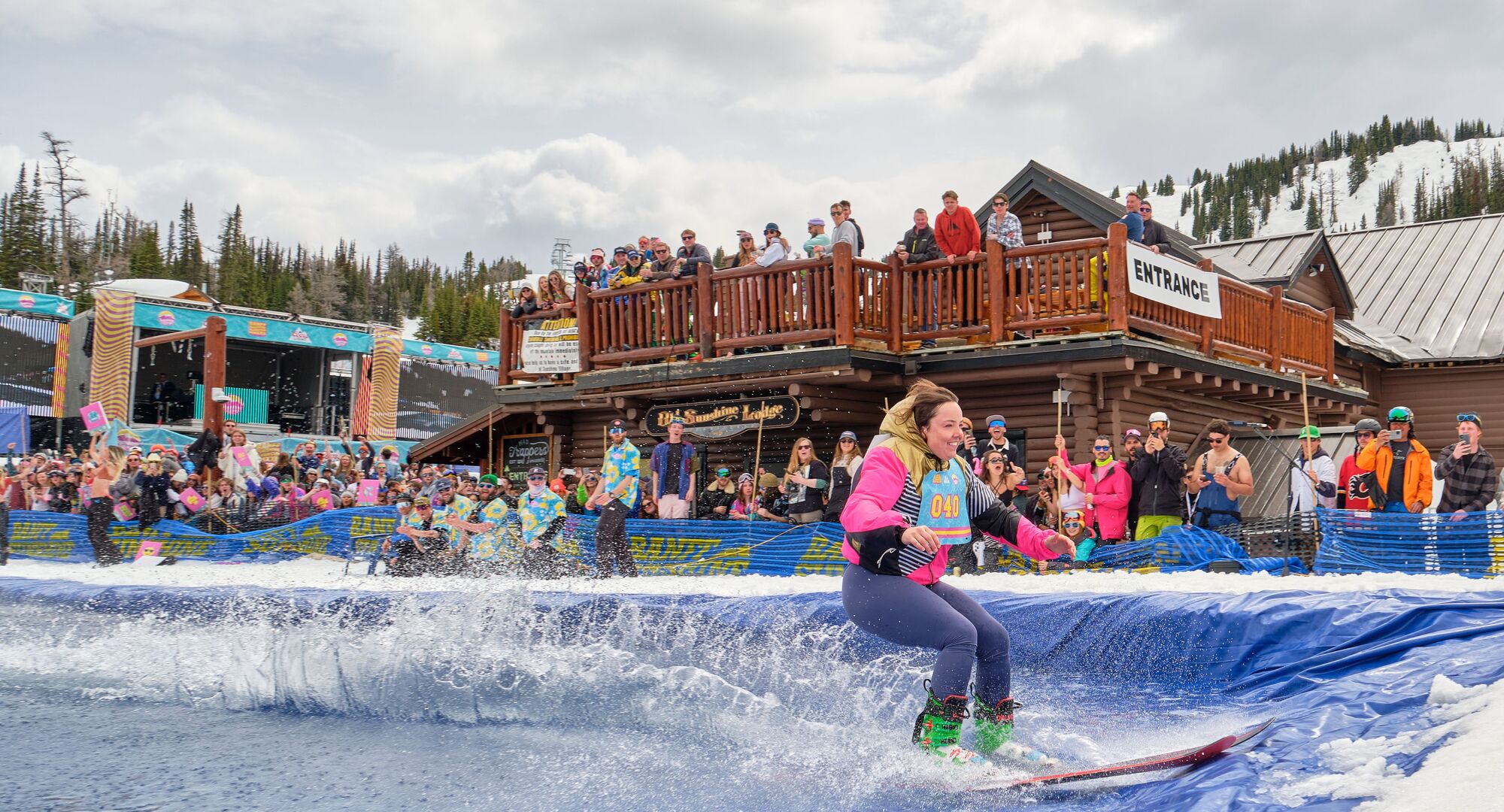 Slush Cup at Banff Sunshine Village