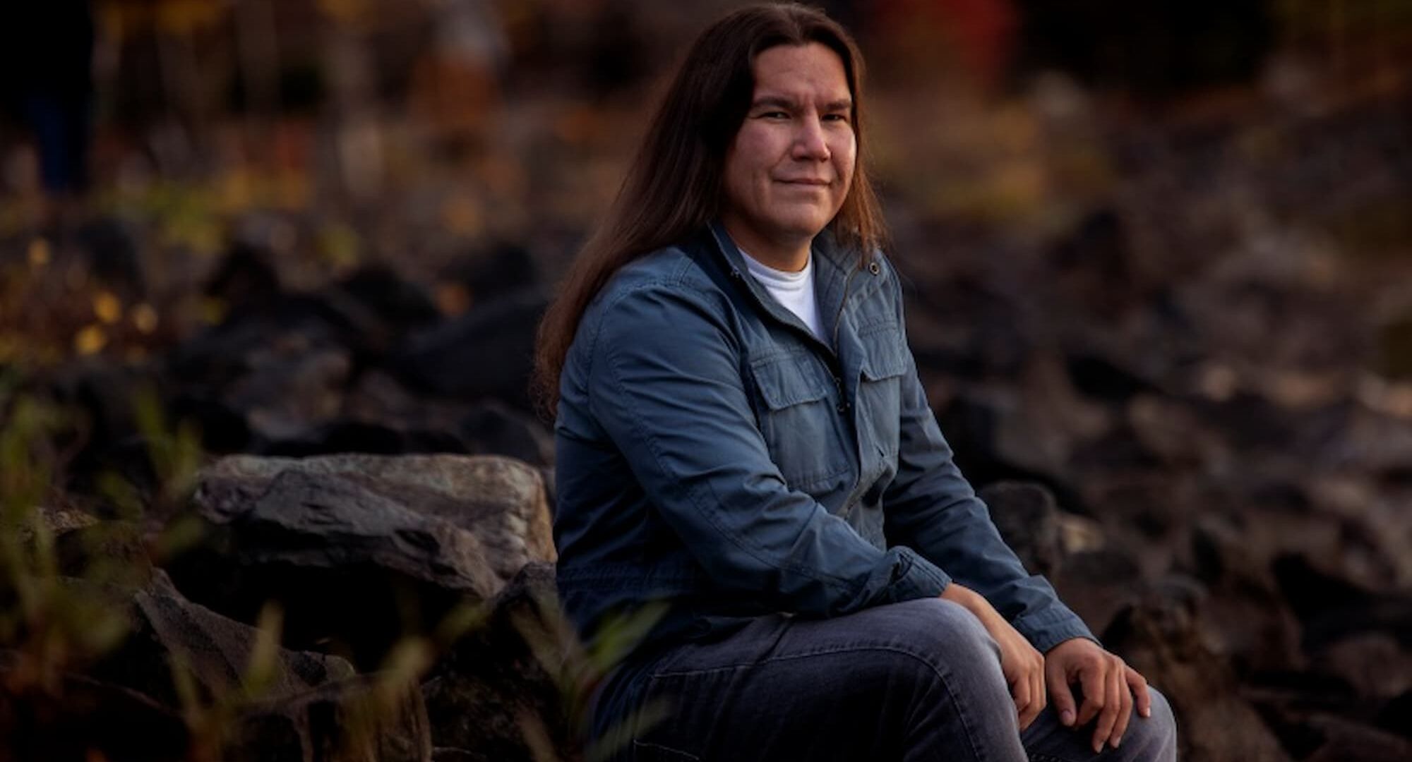 Waubgeshig Rice, photo by James Hodgins