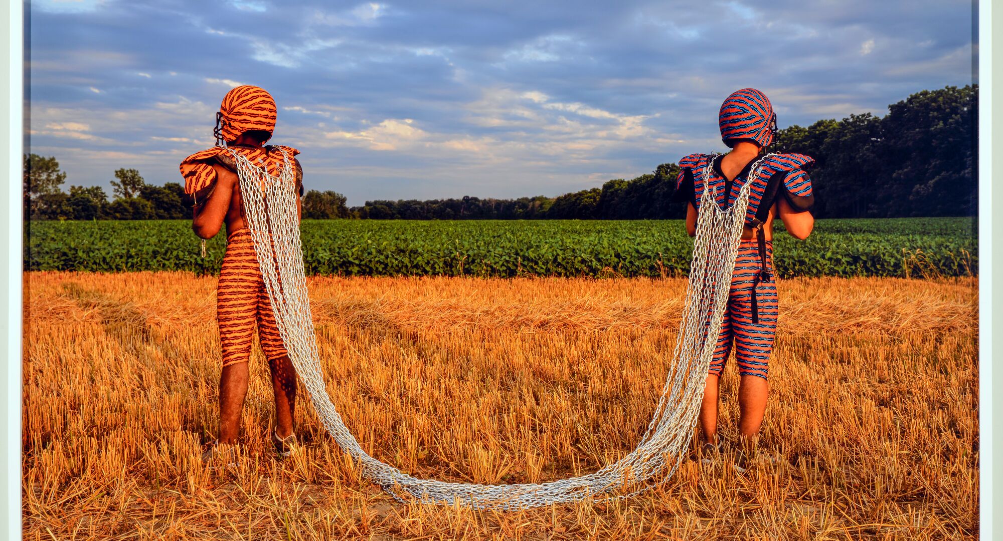 Esmaa Mohamoud, Deeper the Wounded, Deeper the Roots (1), 2019 archival pigment print on paper, edition 1 of 5 (1 AP) Collection of the MacKenzie Art Gallery. Photo: Don Hall