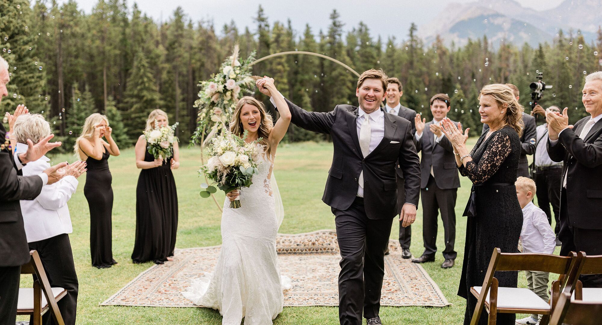 Weddings in Banff National Park organized by Mountainscape Weddings