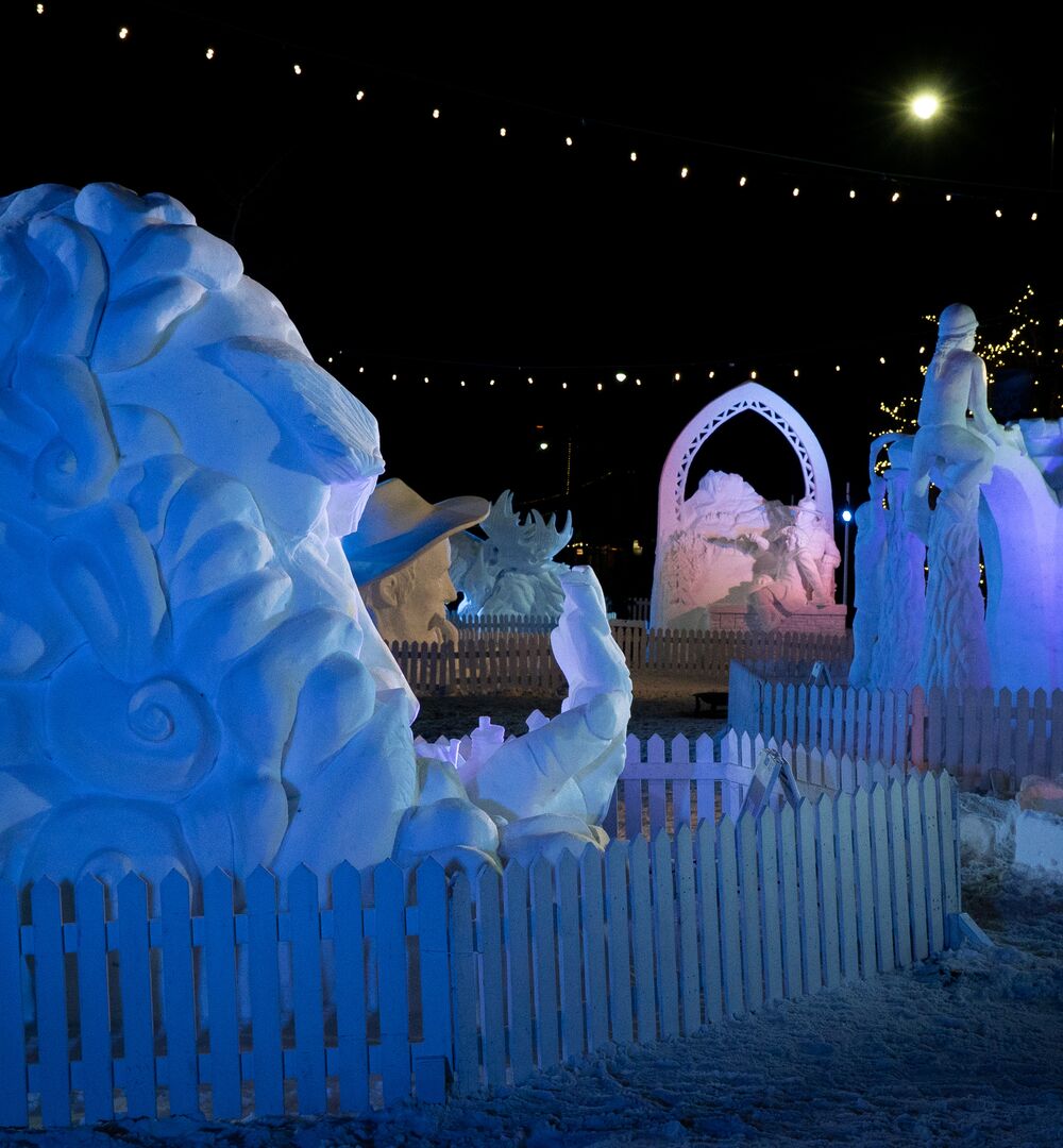 Snow Sculptures
