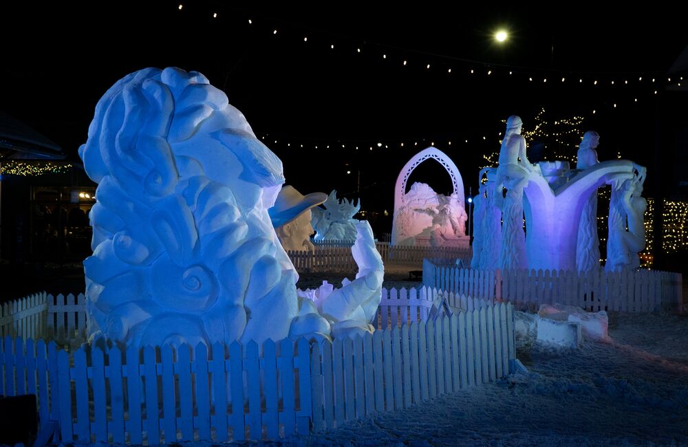 Snow Sculptures