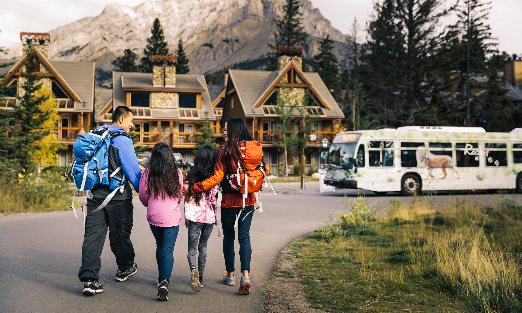 Your travel experience will be more fun and memorable with Roam Transit in Banff National Park.