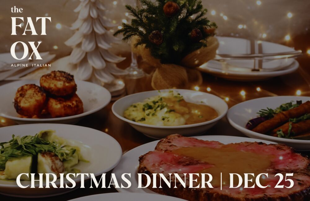 Christmas Dinner family style meal