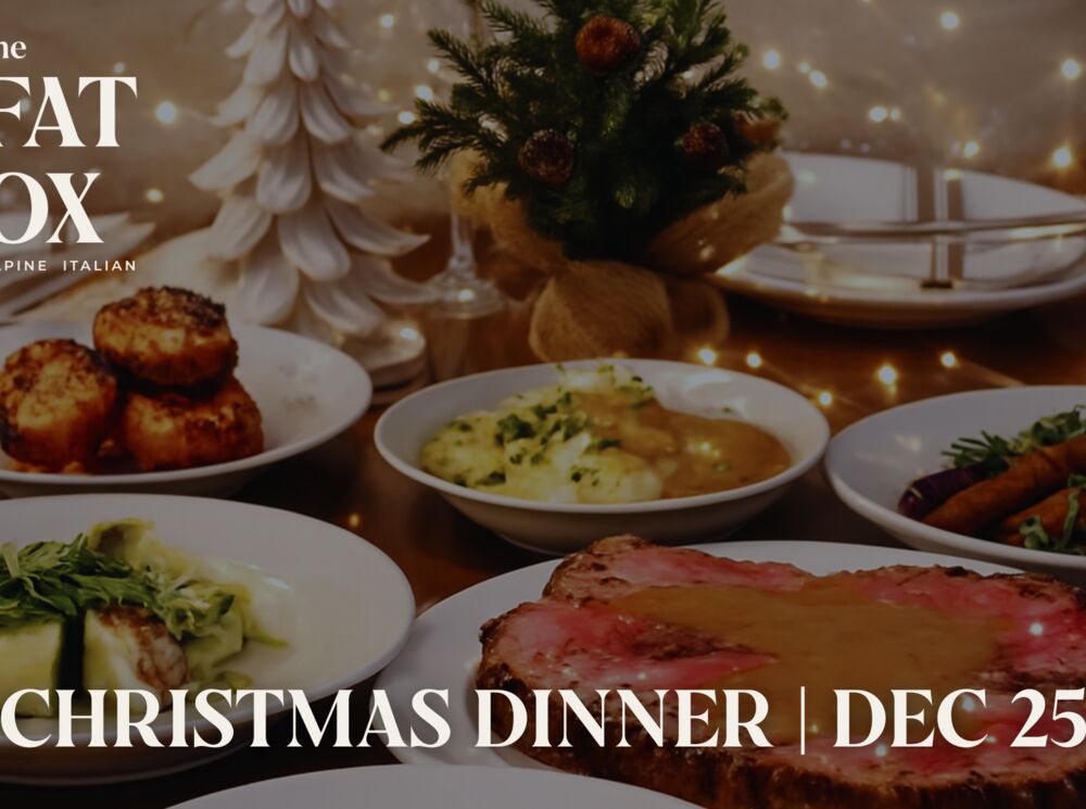 Christmas Dinner family style meal