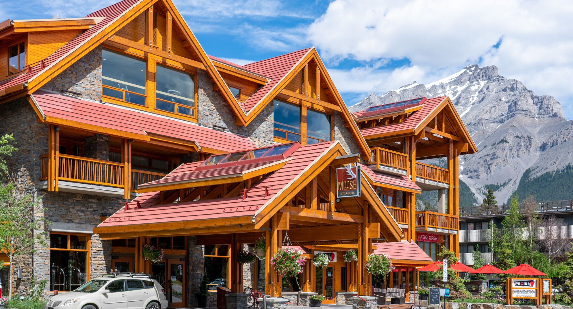 Moose Hotel in the Summer
