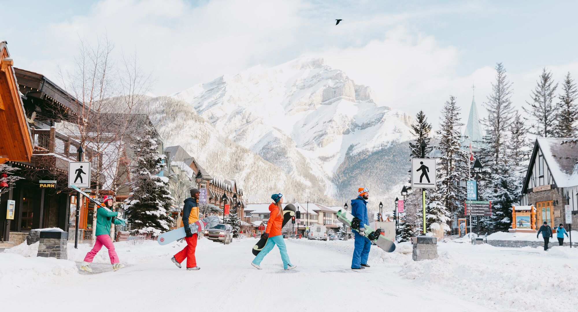 Work In Banff and Lake Louise in Winter