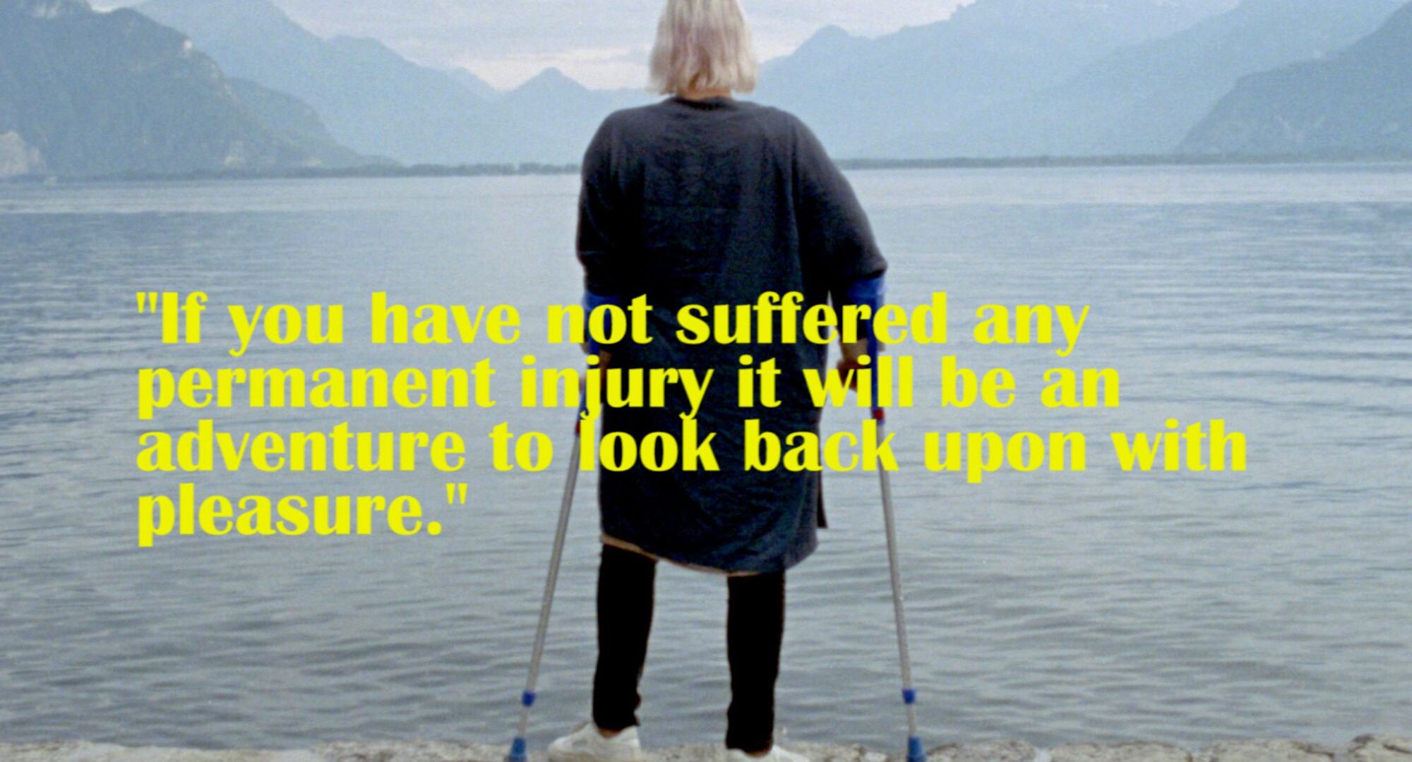 Image from "Elise Rasmussen: An Alpine Trilogy" exhibition at The Whyte.