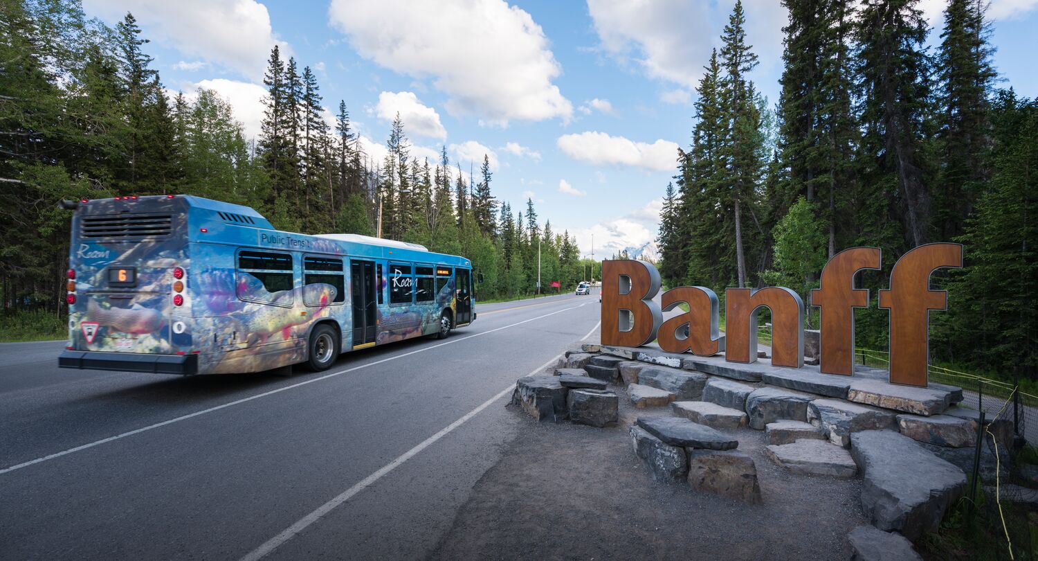 Your travel experience will be safe and satisfying with Roam Transit in Banff National Park.