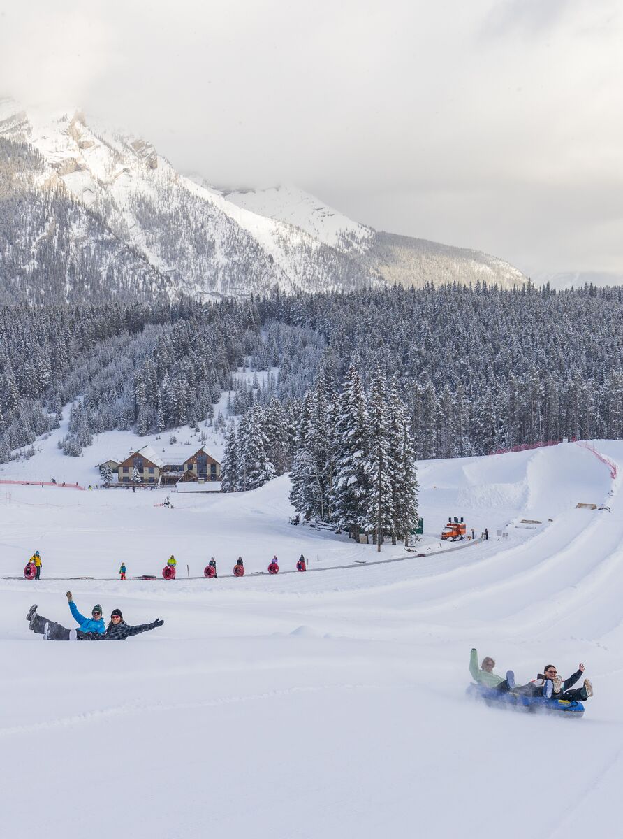 Tubing at Mt. Norquay