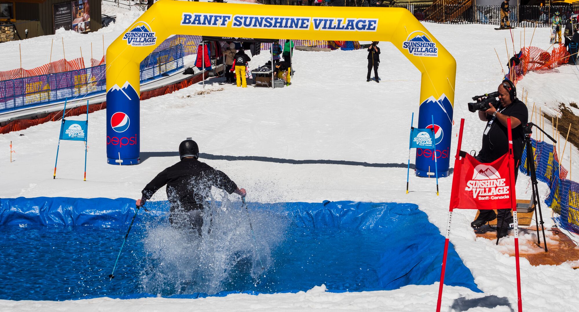 Watergate Banked Slalom at Banff Sunshine Village