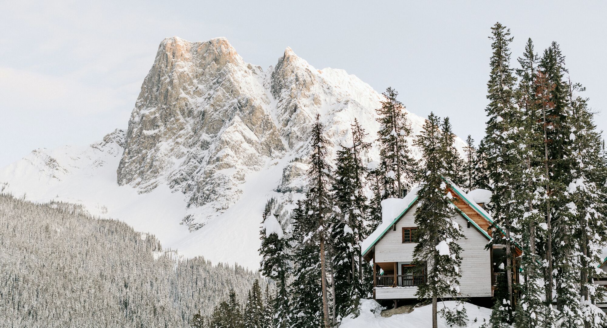 Emerald Lake Lodge in Winter