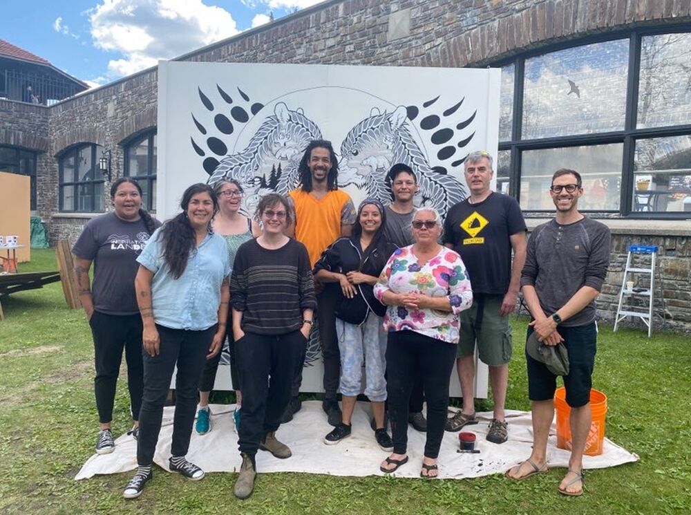 Stories From the Trails: Murals Showcase Emerging Indigenous Artists