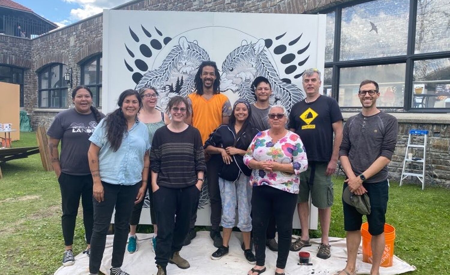 Stories From the Trails: Murals Showcase Emerging Indigenous Artists