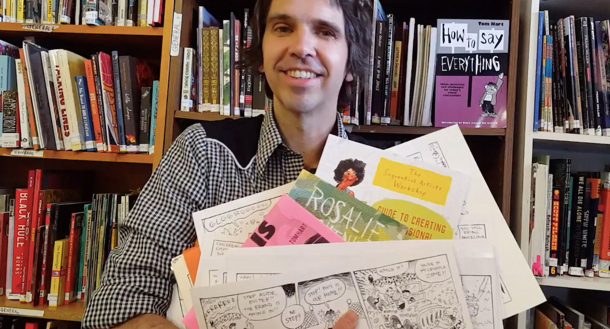 Tom Hart, photo courtesy of the artist.